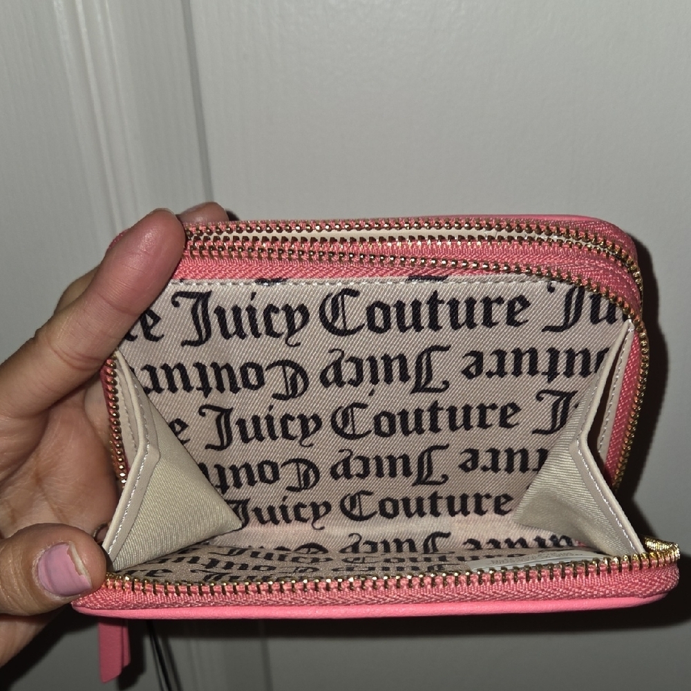 Juicy Couture Coral Pink Wallet - Picture 4 of 4